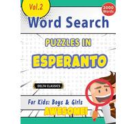 Delta Classics Word Search Puzzles in Esperanto for Kids (Tascabile)
