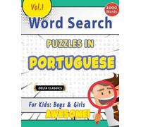 Delta Classics Word Search Puzzles in Portuguese for Kids (Tascabile)