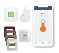 Delta Dore - Kit con termostato ambientale “TYBOX 5100”, dispositivo collegato al sistema domotico IP TYDOM 1,0, rif. 6050625