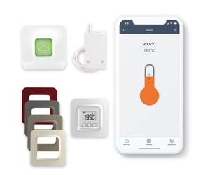 Delta Dore - Kit con termostato ambientale “TYBOX 5100”, dispositivo collegato al sistema domotico IP TYDOM 1,0, rif. 6050625