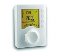 Delta Dore Termostato cablato programmabile Tybox 1117 per caldaie, pompe di calore e stufe a legna. Programmazione | Gestione del riscaldamento - 6053005, Bianco, Taglia unica