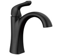Delta Faucet 15840LF-BL Arvo Single Hole, nero opaco