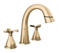 DELTA FAUCET 357756-CZPD-PR-DST Stryke Rubinetto da bagno, Lumicoat Champagne Bronzo