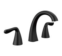 Delta Faucet 35840LF-BL Arvo - Rubinetto per lavabo da bagno, colore: nero opaco