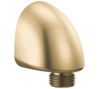 DELTA FAUCET 50560-CZ-PR Universal Showering Components Wall Elbow, Lumicoat Champagne Bronze