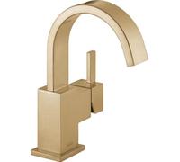 Delta Faucet 553lf-cz vero Single Handle Centerset rubinetto del bagno, champagne Bronze