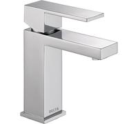 DELTA FAUCET 567LFHGMPP Modern Single Handle Project Pack FaucetLow Flow 05 GPM Water Chrome