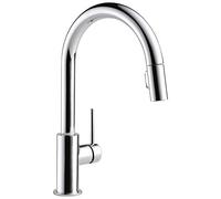 Delta Faucet 9159-dst Trinsic Single Handle Pull Down rubinetto della cucina con magnetico docking, cromato