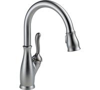 Delta Faucet 9178-AR-DST Leland Single Handle Pull-Down Kitchen Faucet with Magnetic Docking, Arctic Stainless by DELTA FAUCET