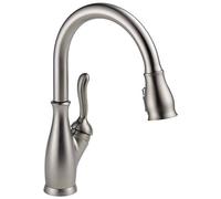 Delta Faucet 9178-sp-dst Leland Single Handle pull-down Kitchen Faucet, Spotshield acciaio