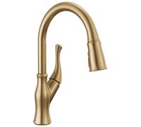 Delta Faucet Ophelia 19888Z-CZ-DST - Rubinetto da cucina con doccetta estraibile, rubinetto per lavello da cucina con dock magnetico, bronzo champagne