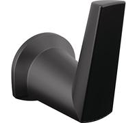 Delta Faucet Rubber Limited 77235-BL Galeon - Gancio singolo per asciugamani, accessorio per bagno, colore: nero opaco