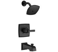 Delta Faucet T14464-BL Vasca e Doccia, Nero Opaco, Without Rough