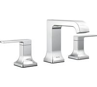 Delta Faucet Velum 3539LF-MPU - Rubinetto da bagno a 3 fori, rubinetto per lavabo da bagno cromato, rubinetto da bagno a 2 maniglie, rubinetto da bagno, gruppo di scarico pop-up, cromato