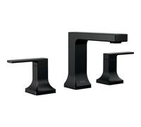 Delta Faucet Velum Widespread Bathroom Faucet 3 Hole Black Bathroom Sink Faucet 2 Handle Bathroom Faucet Bath Faucet PopUp