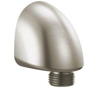 Delta Faucet Wall Supply Elbow for Hand Held Shower Brushed Nickel Wall Union Water Supply Wall Elbow for Hand Shower Brushed