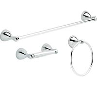 DELTA FNDS63-PC Kit PC 3 Pezzi, Cromato Lucido