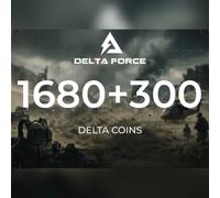 Delta Force - 1680 + 300 Delta Coins Direct Top-Up - GLOBAL