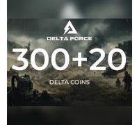Delta Force - 300 + 20 Delta Coins Direct Top-Up - GLOBAL
