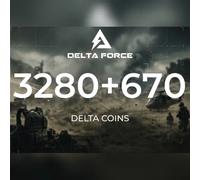 Delta Force - 3280 + 670 Delta Coins Direct Top-Up - GLOBAL