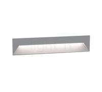 Delta Light Logic Applique da incasso a parete LED, grigio alluminio - 31 cm - es limentatore