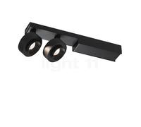 Delta Light Odron On Lampada da soffitto LED 2 fuochi, nero