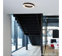 Delta Light Super-Oh! lampada a soffitto LED, 3000 K, 1 x 25 W Ø39 A: 5 cm, 308 21 03 83 ED8 B, Super-Oh! [Lampade per Interni > Lampade a Soffitto]