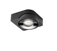 Delta Light Tweeter Lampada da soffitto LED 1 fuoco, nero/cromo - dimmerabile a taglio di fase