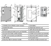 Delta Plc Cpu Avanzata DVP-S 8 In 4 Out NPN DVP12SA211T
