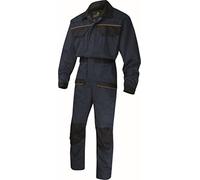 Delta Plus - 1897 1 zip Mach poliestere cotone blu navy - L