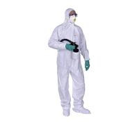 DELTAPLUS - DT115GT - Tuta di protezione da rischio chimico DT115 - monouso - taglia L - bianco - Deltaplus - 73767 - Conf. da 1 Pz. - DT115GT