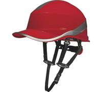Delta Plus Baseball Casco Sicurezza Rigido Cappello Con Mento Protezione Hi Vis