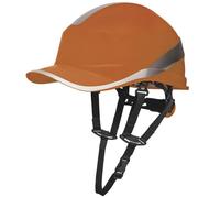 Delta Plus Baseball Casco Sicurezza Rigido Cappello Con Mento Protezione Hi Vis