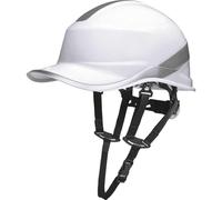 Delta Plus Baseball Casco Sicurezza Rigido Cappello Con Mento Protezione Hi Vis