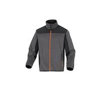 Delta Plus BEAVEGOPT - Giacca in poliestere (adatta per serie Mach e Panostyle), grigio/arancione, taglia S
