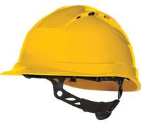 ELMETTO CANTIERE DELTA PLUS QUARTZ-UP IV GIALLO