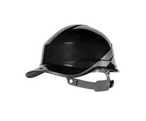 Delta Plus Diamond V Casco Rigido Di Sicurezza In Stile Cappellino Da Baseball, Nero, Talla única