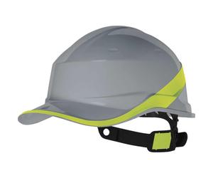 Delta Plus Diamond V Casco Sicurezza Alto Hi Visibilità Cappello Rigido Baseball