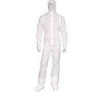 Delta plus Dt215 Tuta, Bianco, L Unisex-Adulto