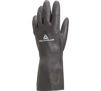 DELTAPLUS - VE509NO08 - Guanti per protezione chimica VE509 - neoprene floccato cotone - taglia 08-09 - nero - Deltaplus - 82098 - Conf. da 1 Pz. - VE509NO08