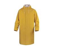 Delta Plus - Impermeabile in PVC, 0,32, giallo, M