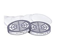 Delta Plus - Kit 2 Filtro P2 per M6200 Jupiter Bianco