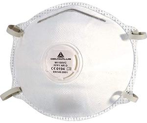DELTA PLUS M1100VC, Maschere monouso FFP1, Confezione da 10 pezzi