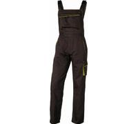 Delta Plus M6SALMAPT Panostyle - Salopette da lavoro, in poliestere e cotone, taglia S, confezione da 10, colore: Marrone/Verde