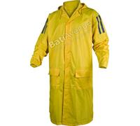 Delta Plus MA400JAXG - Impermeabile in poliestere con rivestimento in PVC, giallo, XL, 20 pezzi