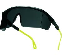 DELTA PLUS occhiali Kilimandjaro Smoke arco EN166 EN172, Nero/Giallo, KILIMNOFU100