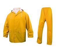 Delta Plus Panoply EN304 - Giacca impermeabile con rivestimento in PVC, impermeabile Giallo M
