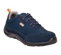 DELTA PLUS - Scarpe Da Lavoro Basse Miami S1p - Poliestere Mesh E Pelle Scamosciata Blu - 44 - Comospbl44