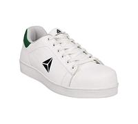 Delta Plus SMASMSPBC38 Scarpe Mezza Pelle S1P HRO SRC, Bianco, 38, 10 Pezzi