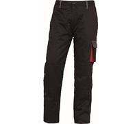 Delta Plus spogliatoio Laboral - Pantalon D-Mach poliestere cotone taglia - M Nero/Rosso